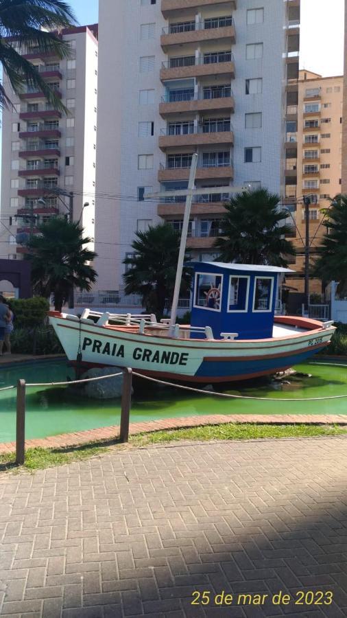 Predio Frente Para O Mar Na Praia Grande - Guilhermina Exterior photo